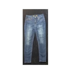 Seven7 Tummyless High Rise Skinny Dark Wash Women’s Jeans – Size 12 Stretchy